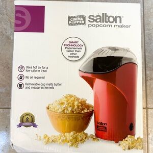 Salton Popcorn Maker (Brand New Unused) - Comes With Instruction Manual